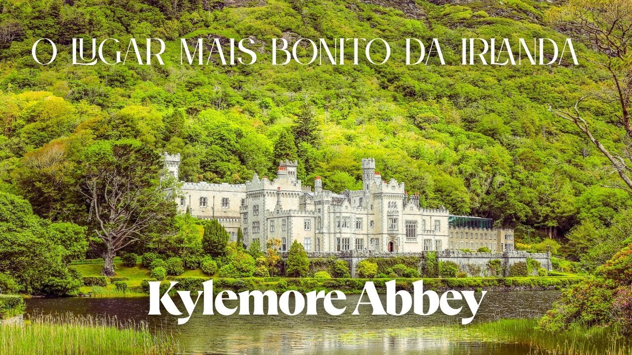 Visitei um castelo construído por amor: Kylemore Abbey! 🏰 | Turismo na Irlanda
