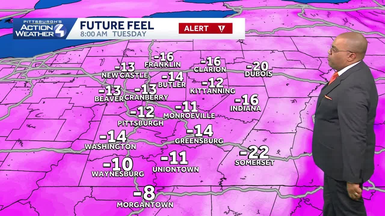 January 17 Forecast: Colder air with some snow for Western PA