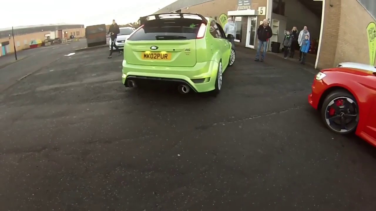 Focus RS Mountune MR375 with KMS Thunderstorm exhaust