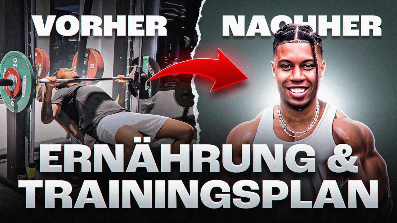 Mein Fitnessplan & Ernährung🏋🏾‍♂️👀 SO sieht mein GYM ALLTAG aus🔥