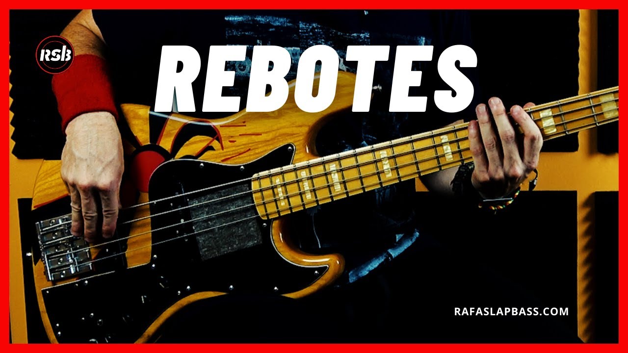 APRENDE SLAP de REBOTES + GOLPEO de DEDOS + MUTES de DEDOS, 3 TÉCNICAS de BAJO IMPRESCINDIBLES!!!