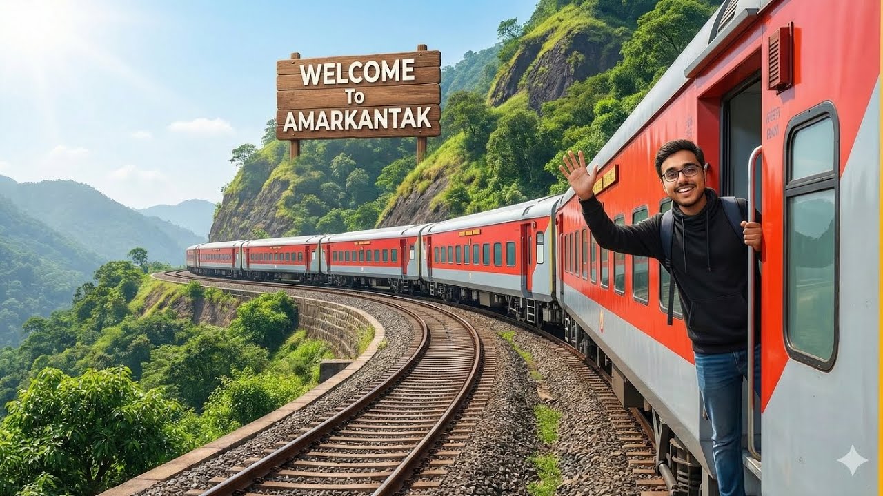 Way to Amarkantak (Origin of Narmada River)|The Overnight Journey in Durg Ambikapur Express|#travel 