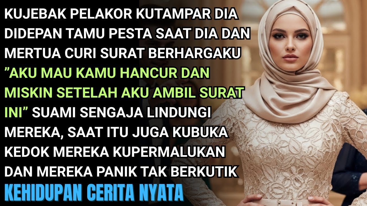 KUJEBAK PELAKOR&MERTUA CURI SURAT BERHARGA KUASAI HARTAKU KUTAMPAR DIDEPAN TAMU PESTA - MEREKA PANIK