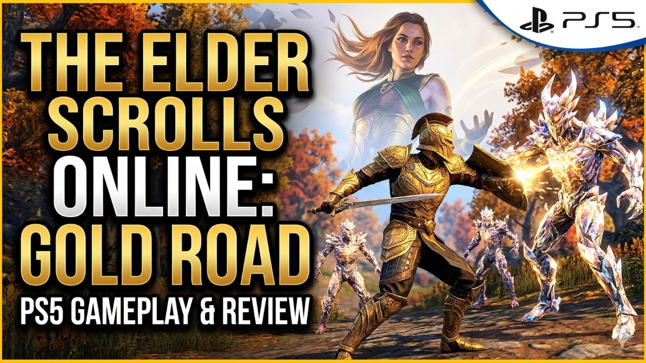 The Elder Scrolls Online Gold Road PS5 | Gameplay Review: Epic MMO Adventure