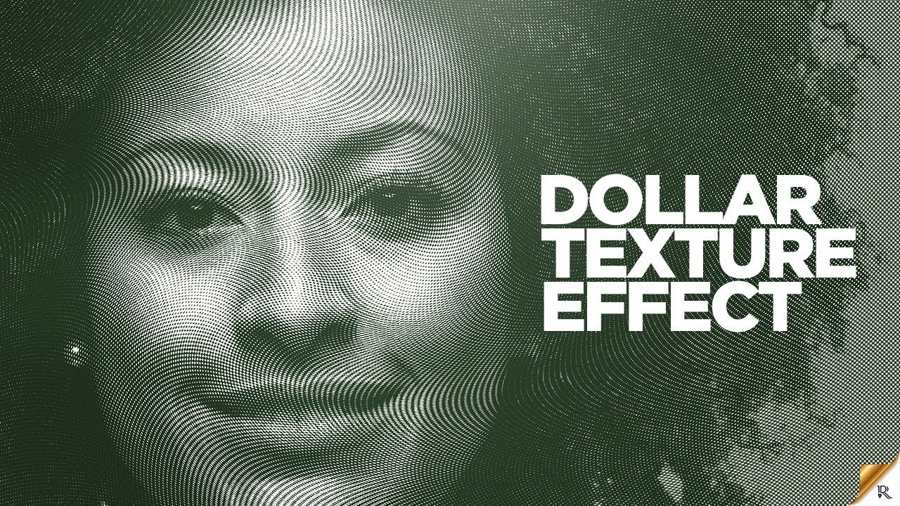 How To Create The Dollar Texture Effect In Adobe Photoshop