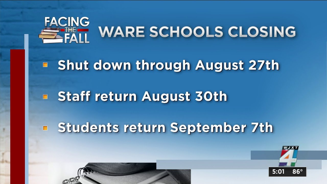 Ware County closes all 11 schools after ‘sharp increase’ in COVID-19 cases