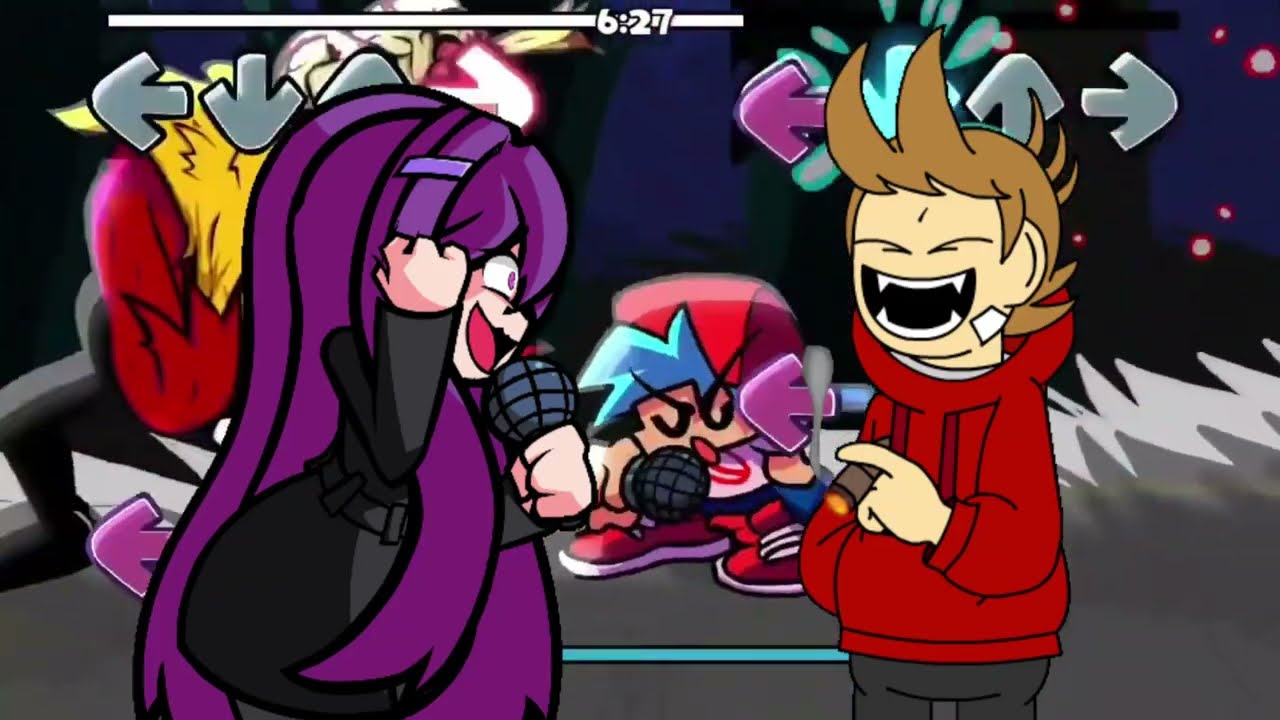 fnf four doki doki literature clud vs eddsworld four way fracture 