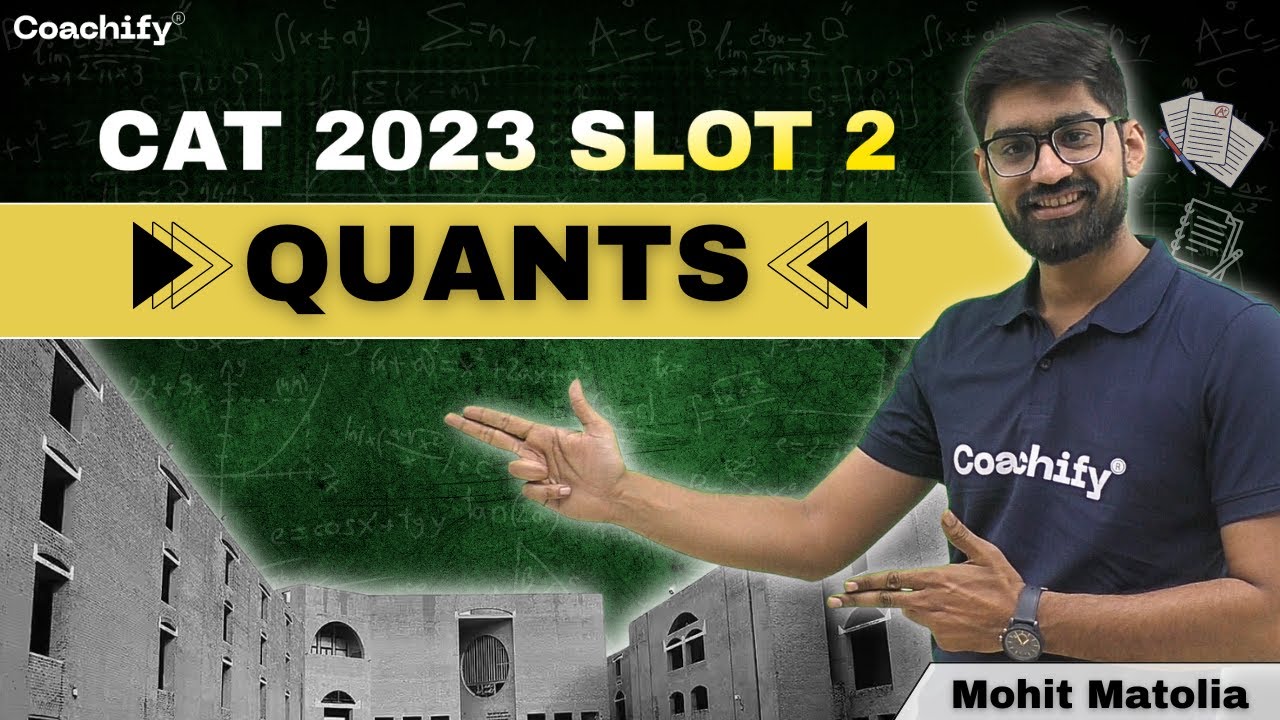 CAT 2023 Slot 2 | Quants | CAT 2024 | CAT Preparation | CAT Exam | 
