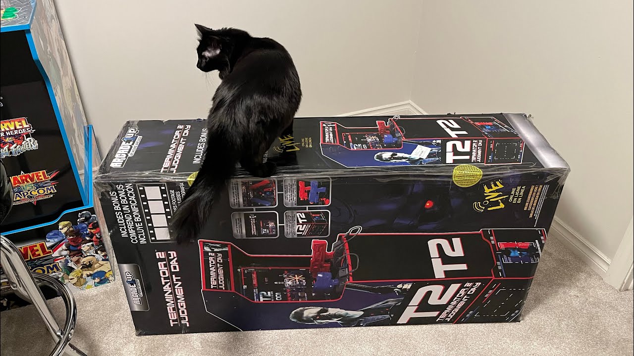 [Arcade1Up] Terminator 2 unboxing and gameplay!