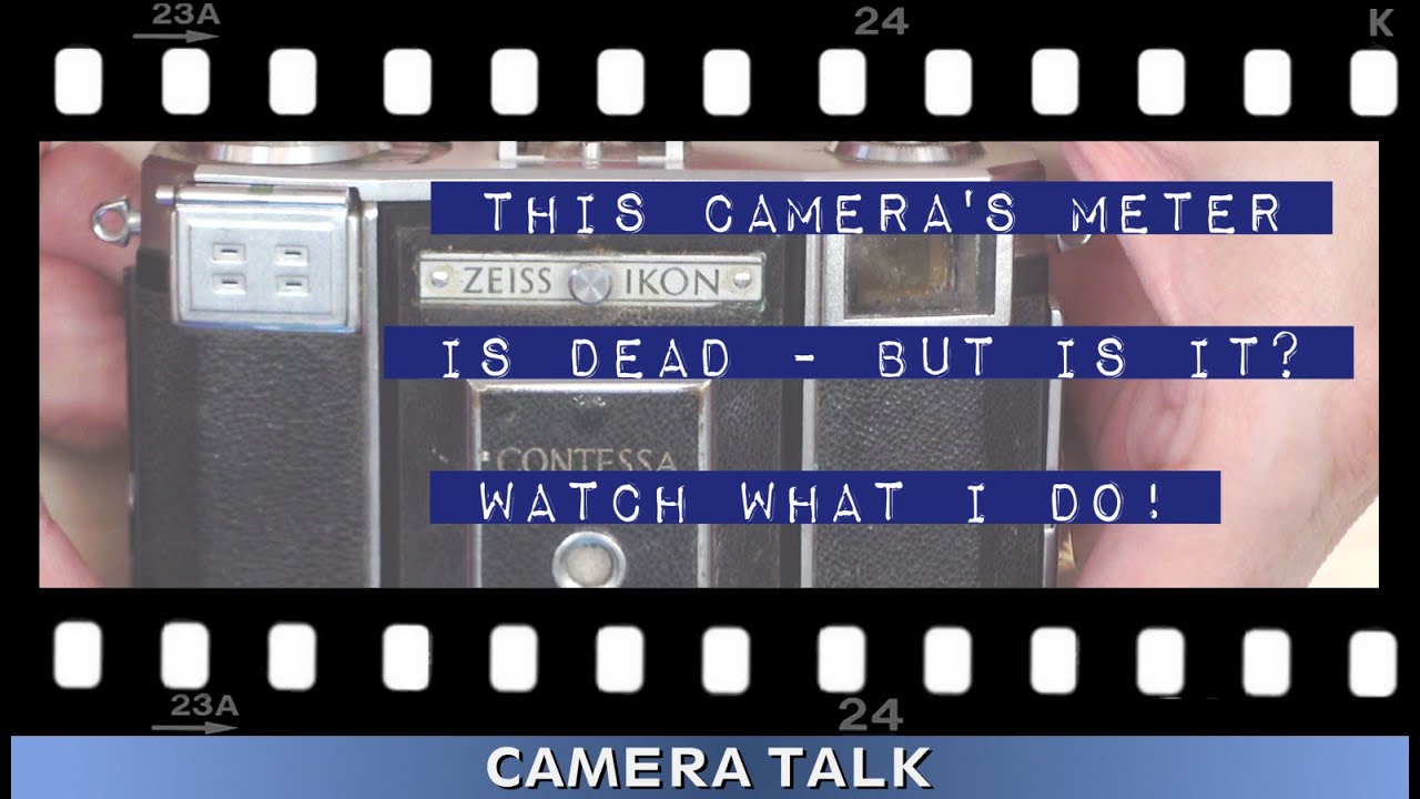 Ремонт: восстановление селенового экспонометра этой камеры — Camera Talk
