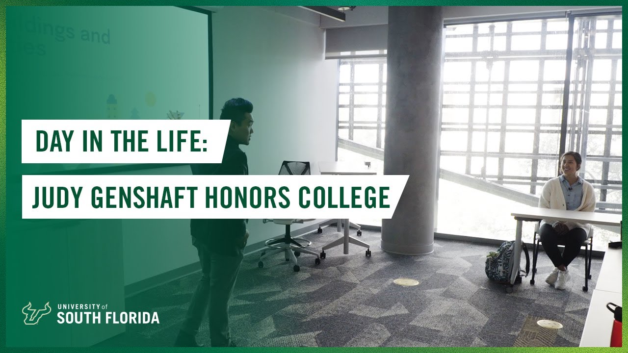 Day in the Life: Judy Genshaft Honors College | University of South Florida