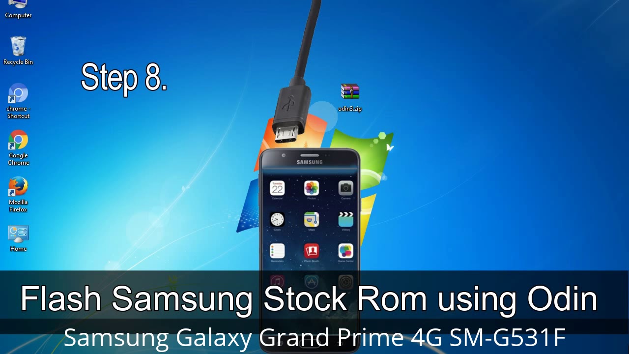 Как обновить прошивку Samsung Galaxy Grand Prime 4G SM-G531F (исправить ПЗУ)