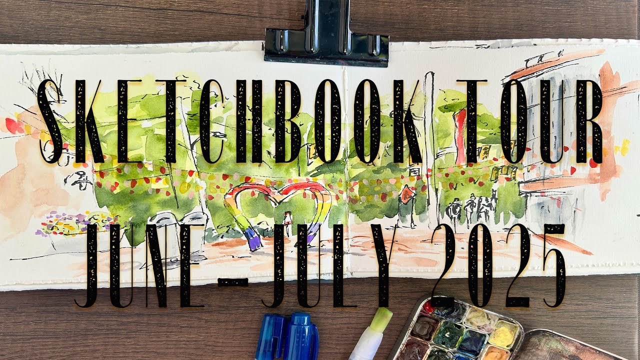 Another Urban Sketching Sketchbook Tour
