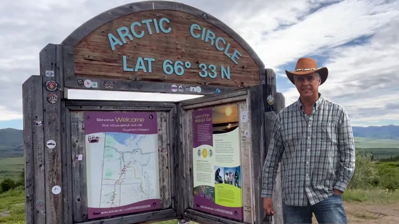 De Québec jusqu'au Yukon et l'océan Arctique dans ma remorque cargo. Épisode 11