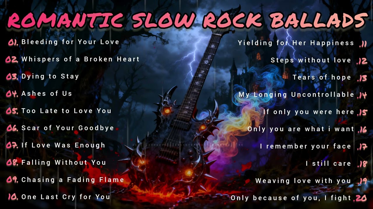 EMOTIONAL SLOW ROCK PLAYLIST 2026  |  ROCK BALLADS  | AMERICAN ROCK SONGS 🔥