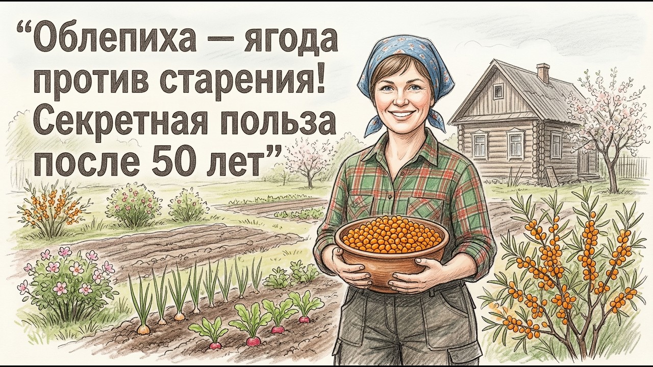 «Ягода против старения: зачем облепиха нужна после пятидесяти»