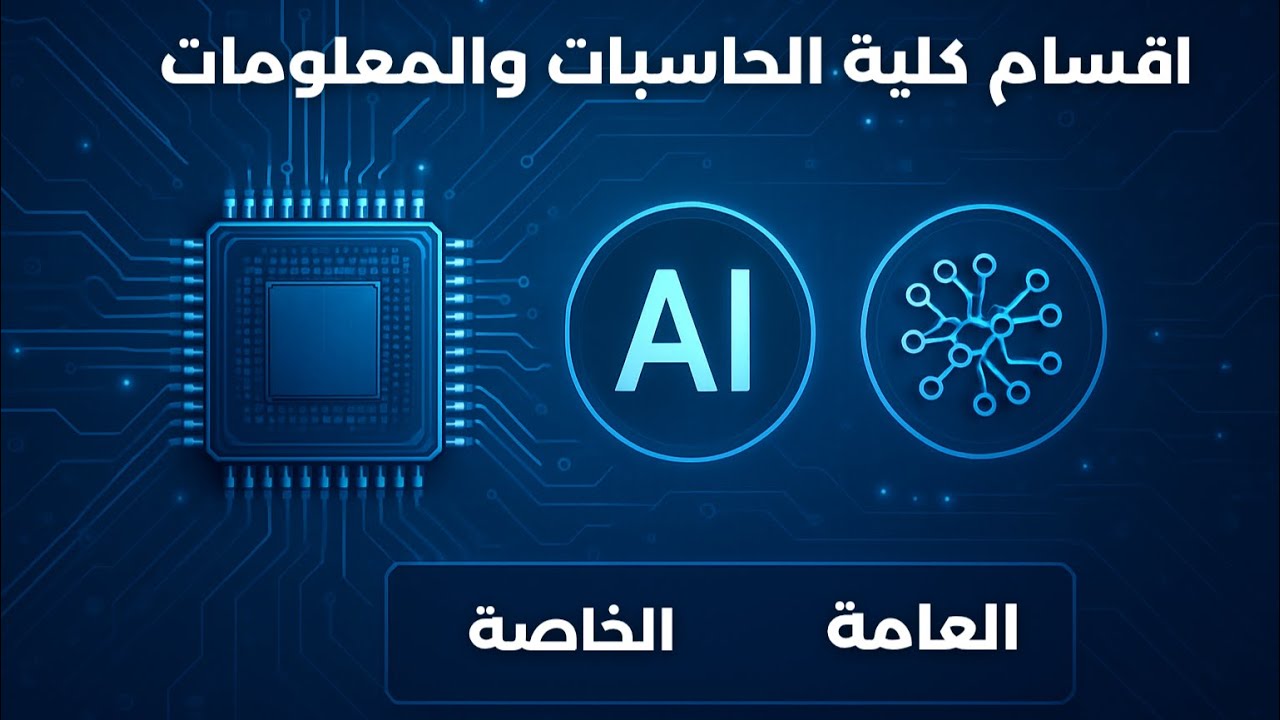 اقسام كلية الحاسبات والمعلومات