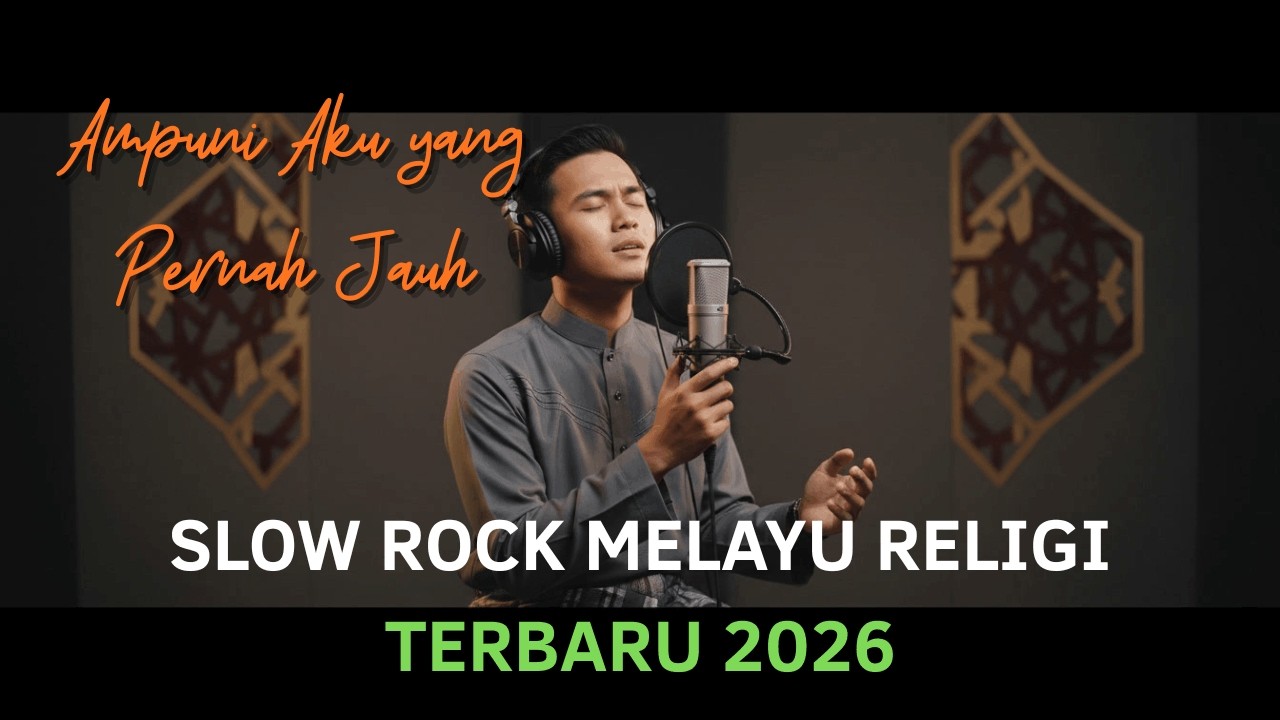 Ampuni Aku yang Pernah Jauh | Slow Rock Melayu Religi | Lagu Taubat Paling Menyentuh Hati