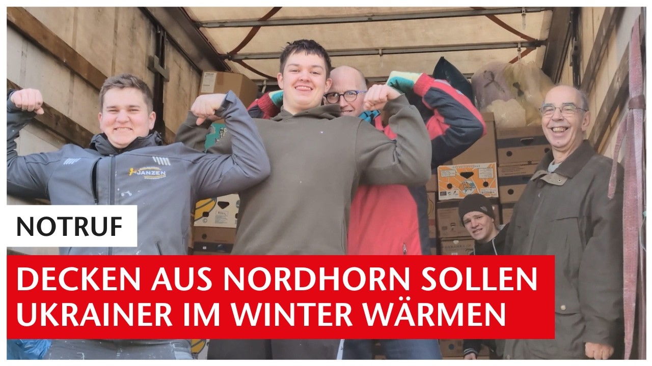 Notruf aus der Ukraine: Decken aus Nordhorn wärmen im Kriegswinter | GN-Online