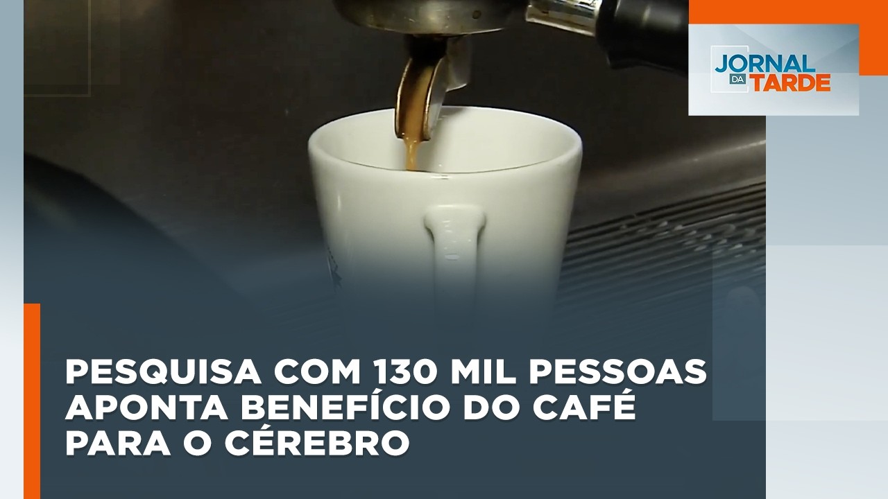 Pesquisa com 130 mil pessoas aponta benefício do café para o cérebro