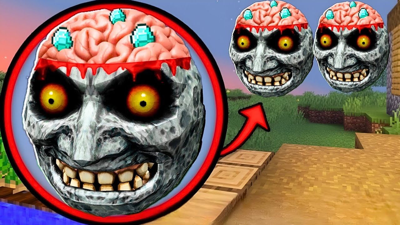 i Found Scary LUNAR MOON 😱 in Minecraft | Minecraft Horror | Lunar Moon |