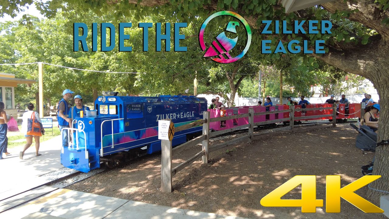 Zilker Eagle and Zilker Park 2024 4k Walking Video