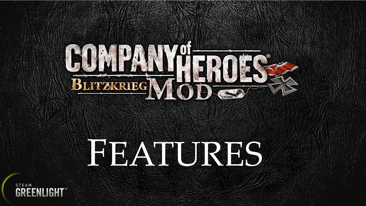 Blitzkrieg Mod Features
