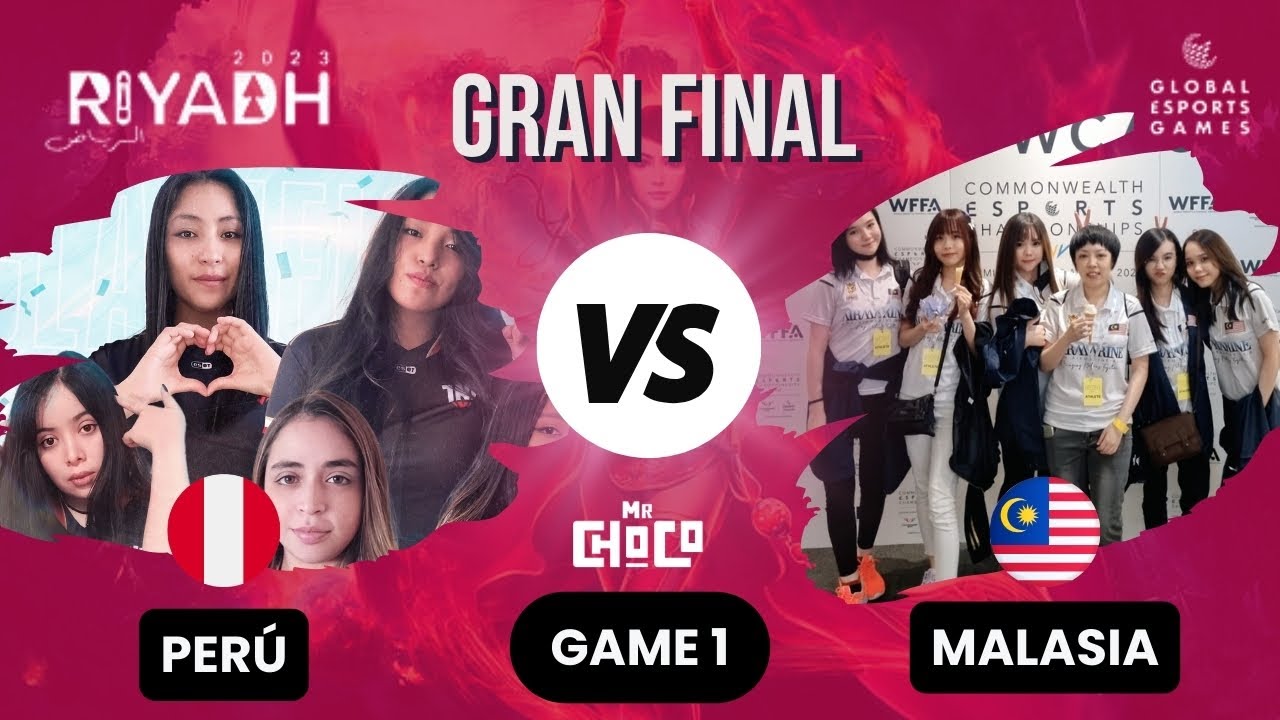 Perú vs Malasia [Game 1] - Global Esports Games 2023 - Mr.Choco
