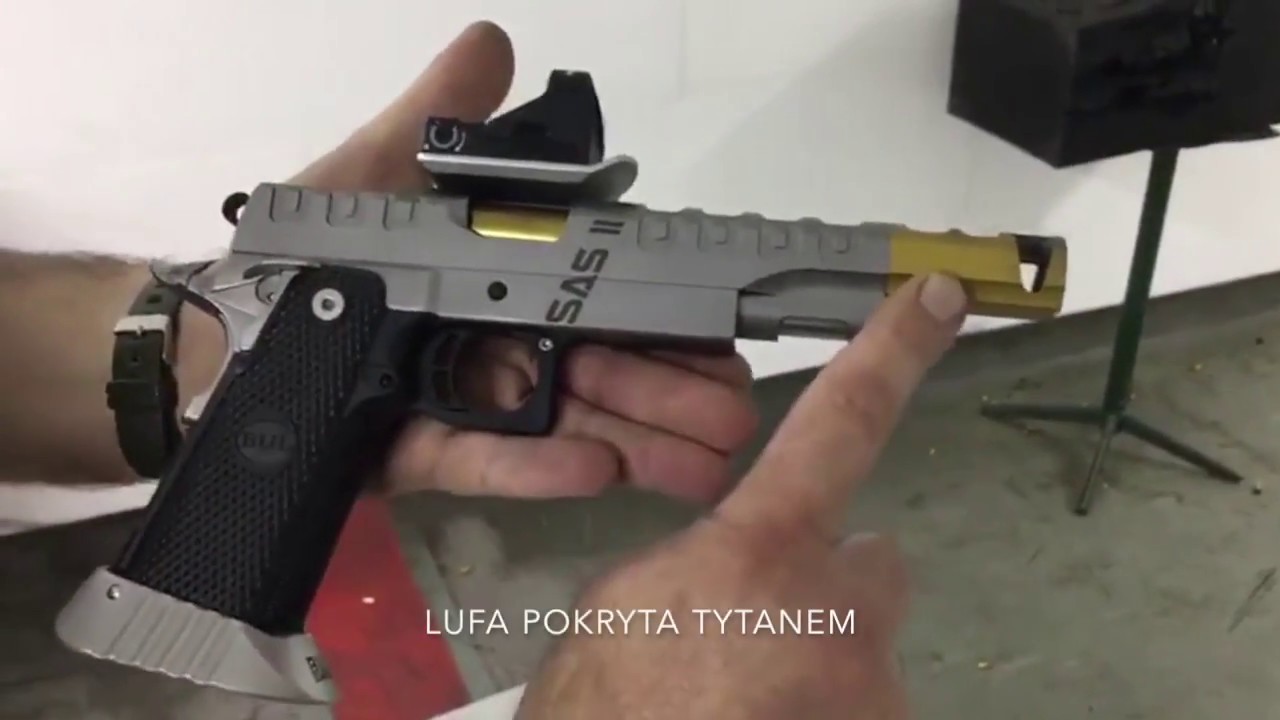 Pistolet BUL SAS II UR Open - Test