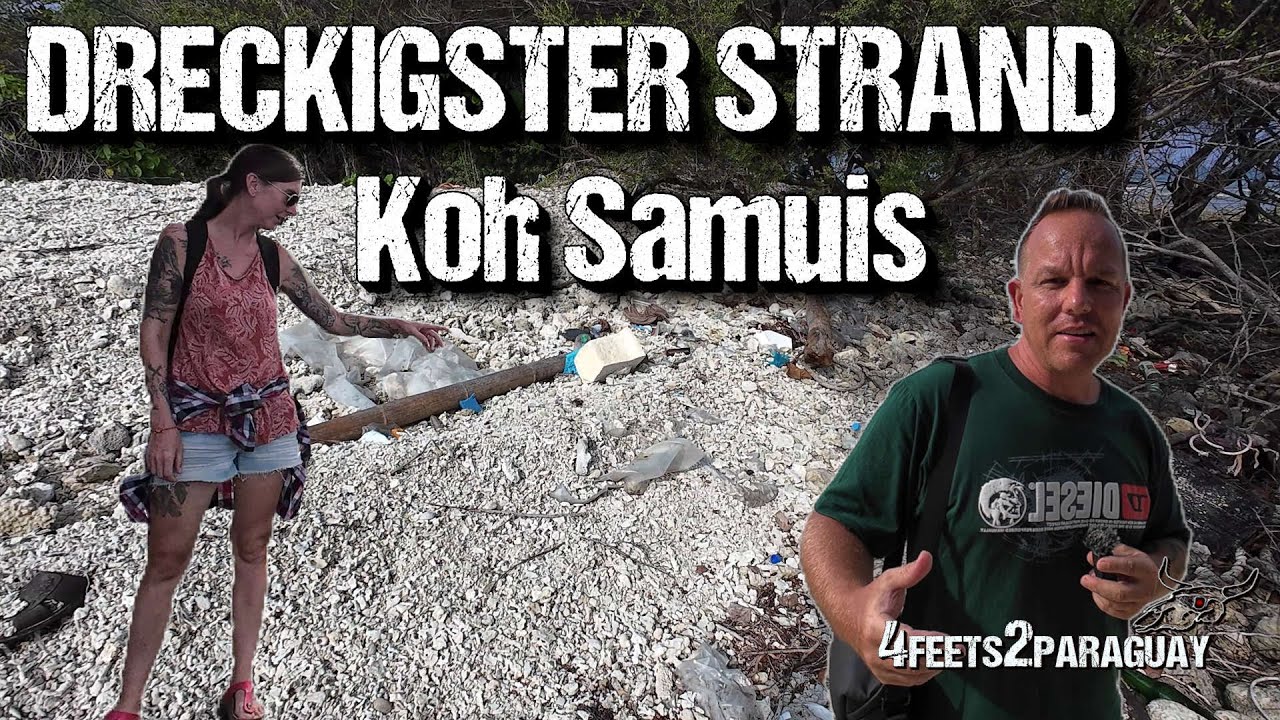 Dreckigster Strand von Koh Samui