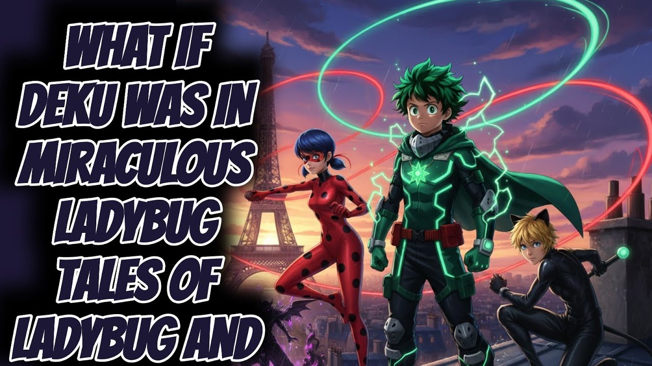 What if deku was in miraculous ladybug tales of ladybug and cat Noir