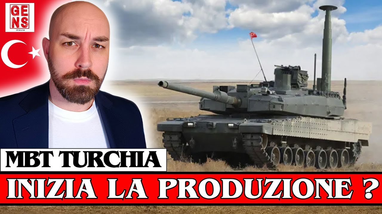 La Turchia DIFFONDE i NUMERI del NUOVO CARRO ARMATO ALTAY