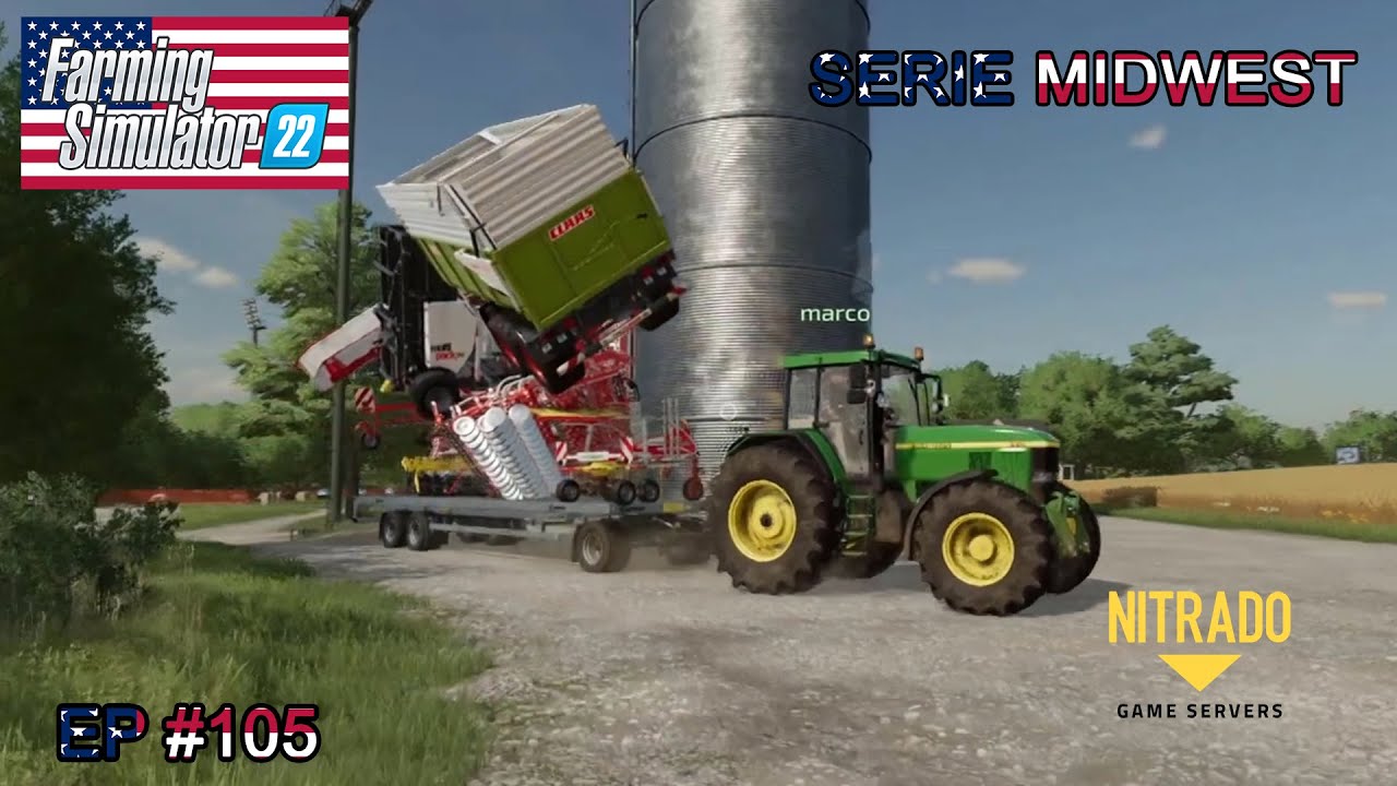 FS22 SERIE MIDWEST #105 RINNOVO PARCO MACCHINE