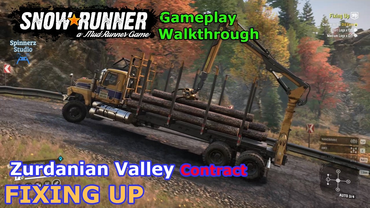 SnowRunner - Fixing Up | Zurdanian Valley (Contract) | Phase 17