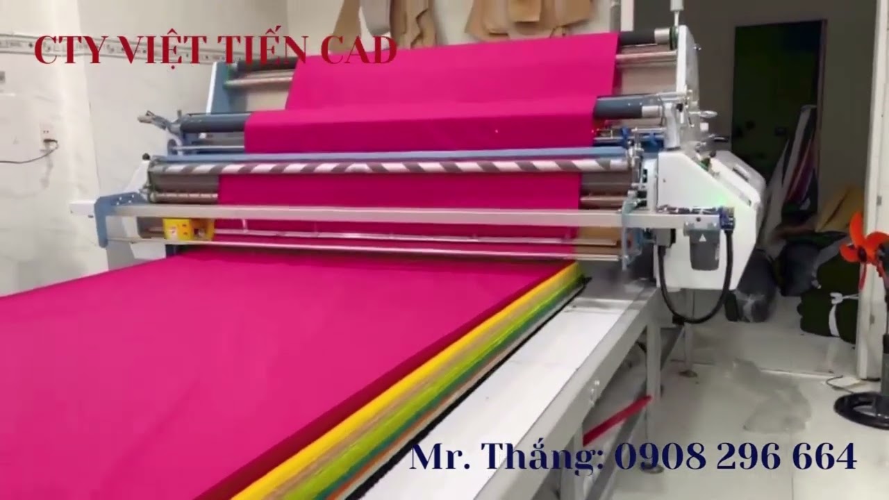 M&Aacute;Y TRẢI VẢI VIỆT TIẾN CAD