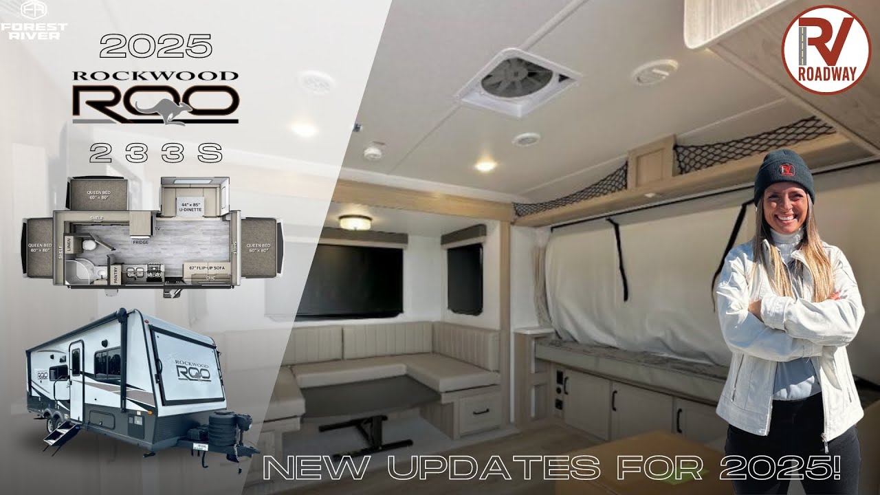 New 2025 Forest River RV Rockwood Roo 233S
