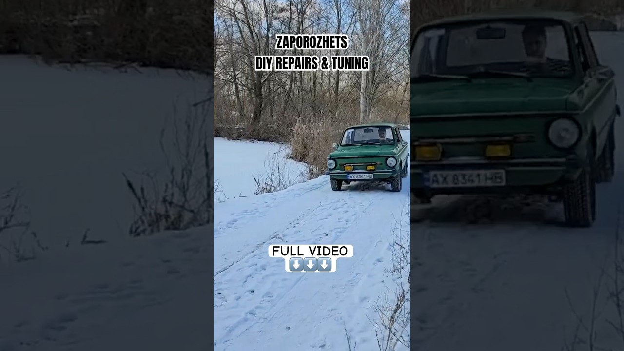 Epic ZAZ 968 Ride Before Tuning Gone Wrong! #CarFails #Zaporozhets #automobile #classiccars #diy