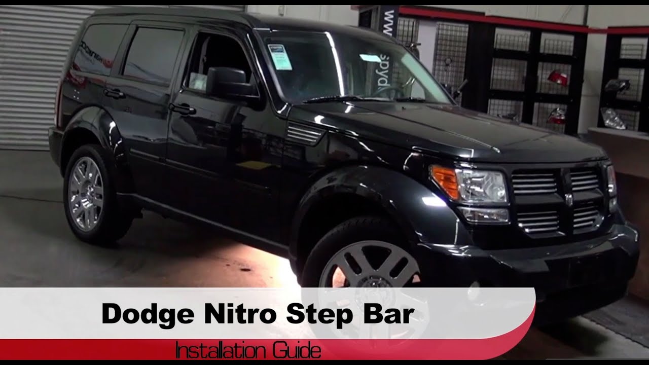 Spyder Auto Installation: 2007-2010 Dodge Nitro Step Bars