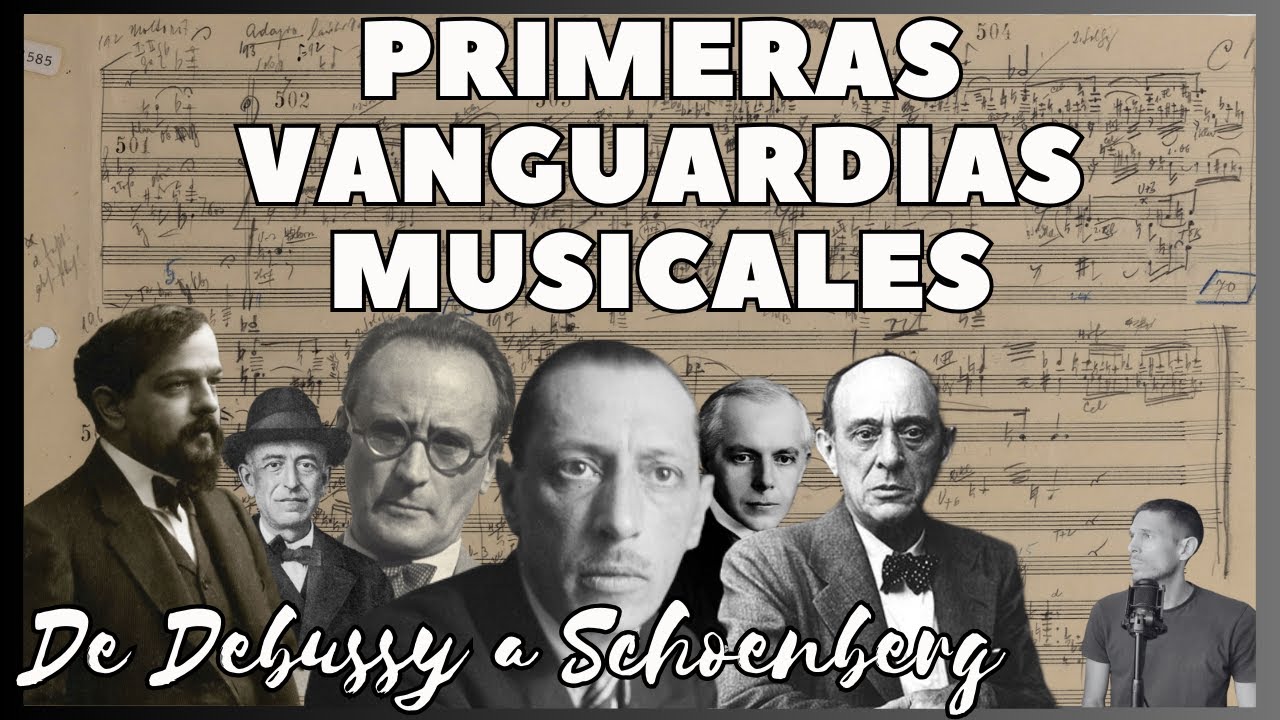 Vanguardias que cambiaron la música para siempre: Debussy, Stravinsky y Schoenberg