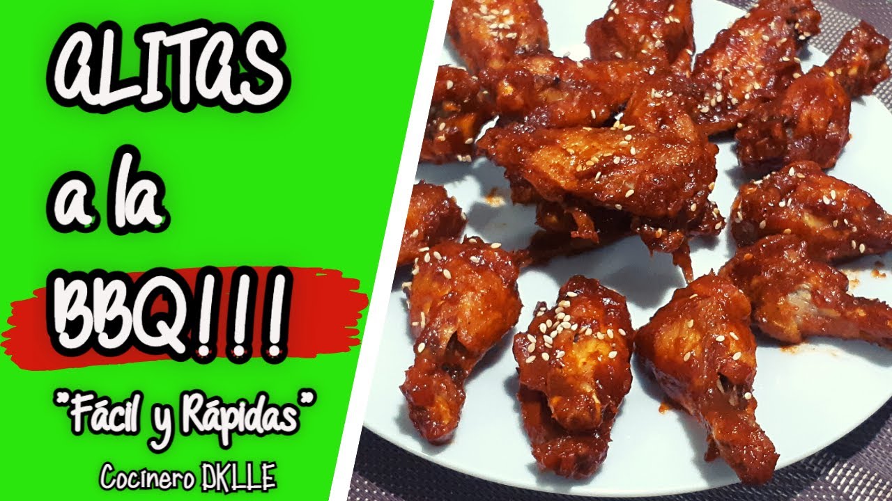Como Hacer ALITAS ala BBQ!! (SIN HORNO 😱) | Alitas de Pollo a la BBQ peruano 🇵🇪