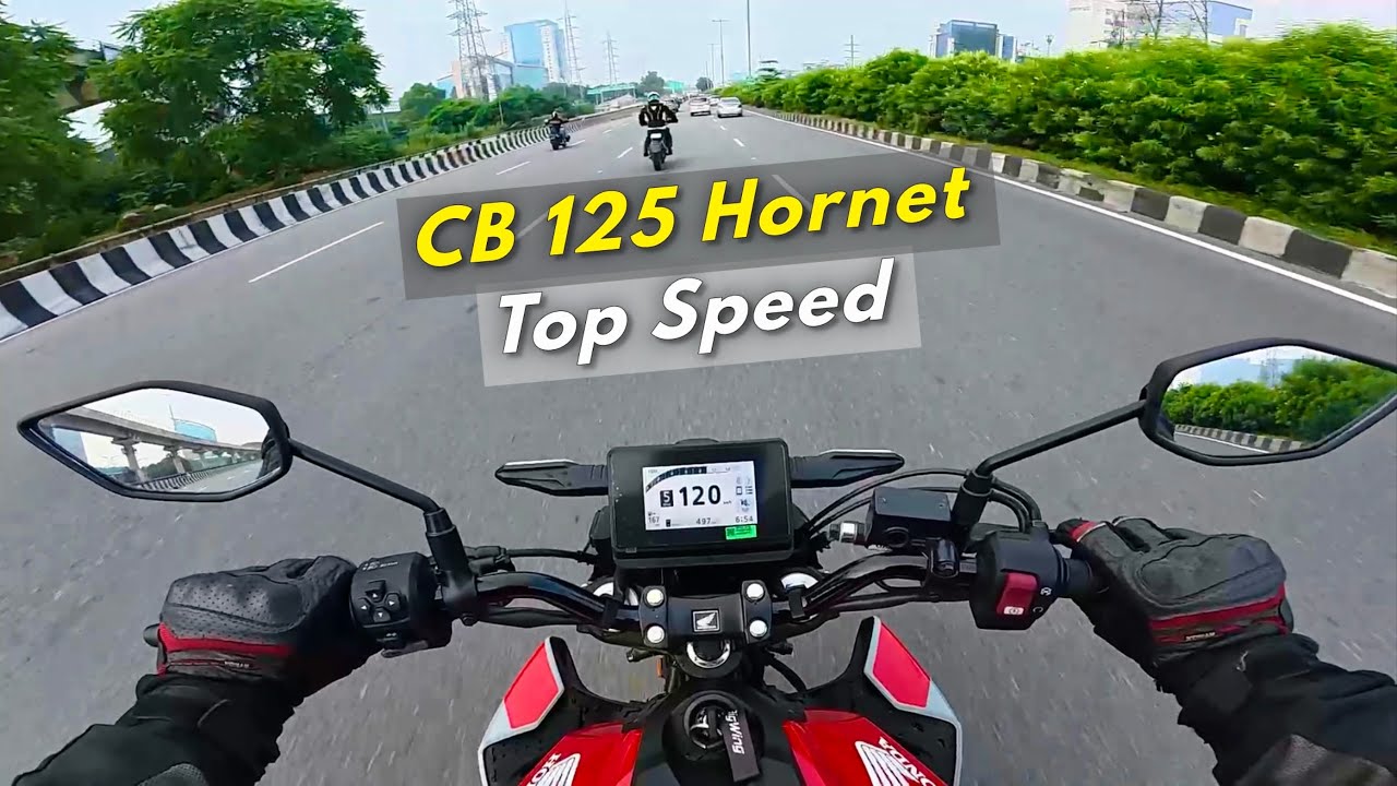 Honda CB 125 Hornet Top Speed🔥|| Highway Ride Review⚡️|| Sunday Hyper Ride🚀