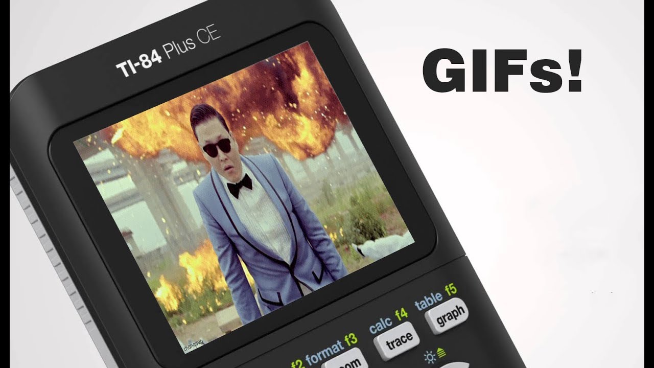 How to Put GIFs on the TI 84 Plus CE!