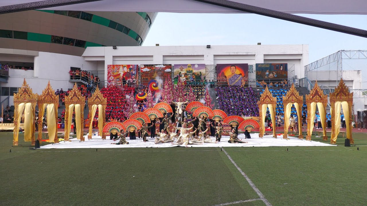 เชียร์ลีดเดอร์และกองเชียร์คณะสีส้ม | กีฬาสีโรงเรียนโยธินบูรณะ 2566