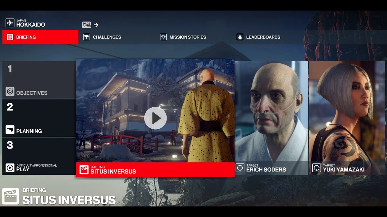Hokkaido SASO Situs Inversus Tell Tale-Heart No Smoking HITMAN 3 2023