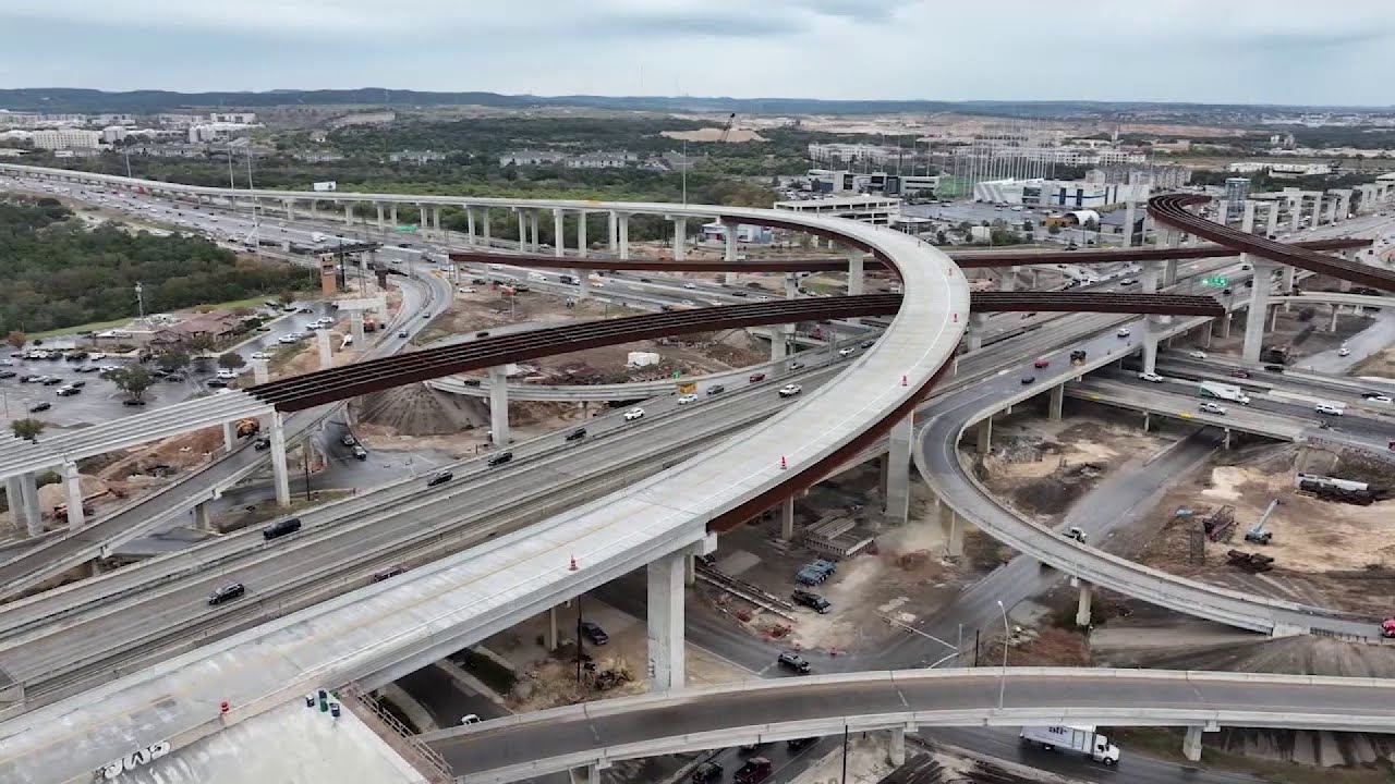 TxDOT announces opening of first major flyover at Loop 1604, I-10 on far NW Side