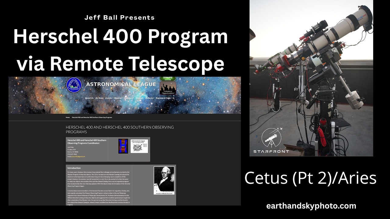 Cetus (Part 2) and Aries Objects in the Herschel 400 Observing Program