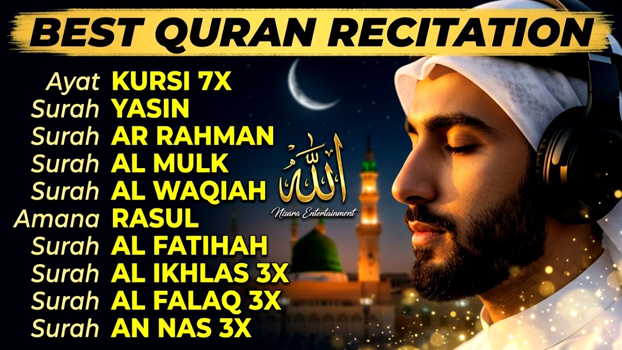 Bacaan Al-Qur’an Merdu yang Menyentuh Hati | Tilawah Indah Penyejuk Jiwa