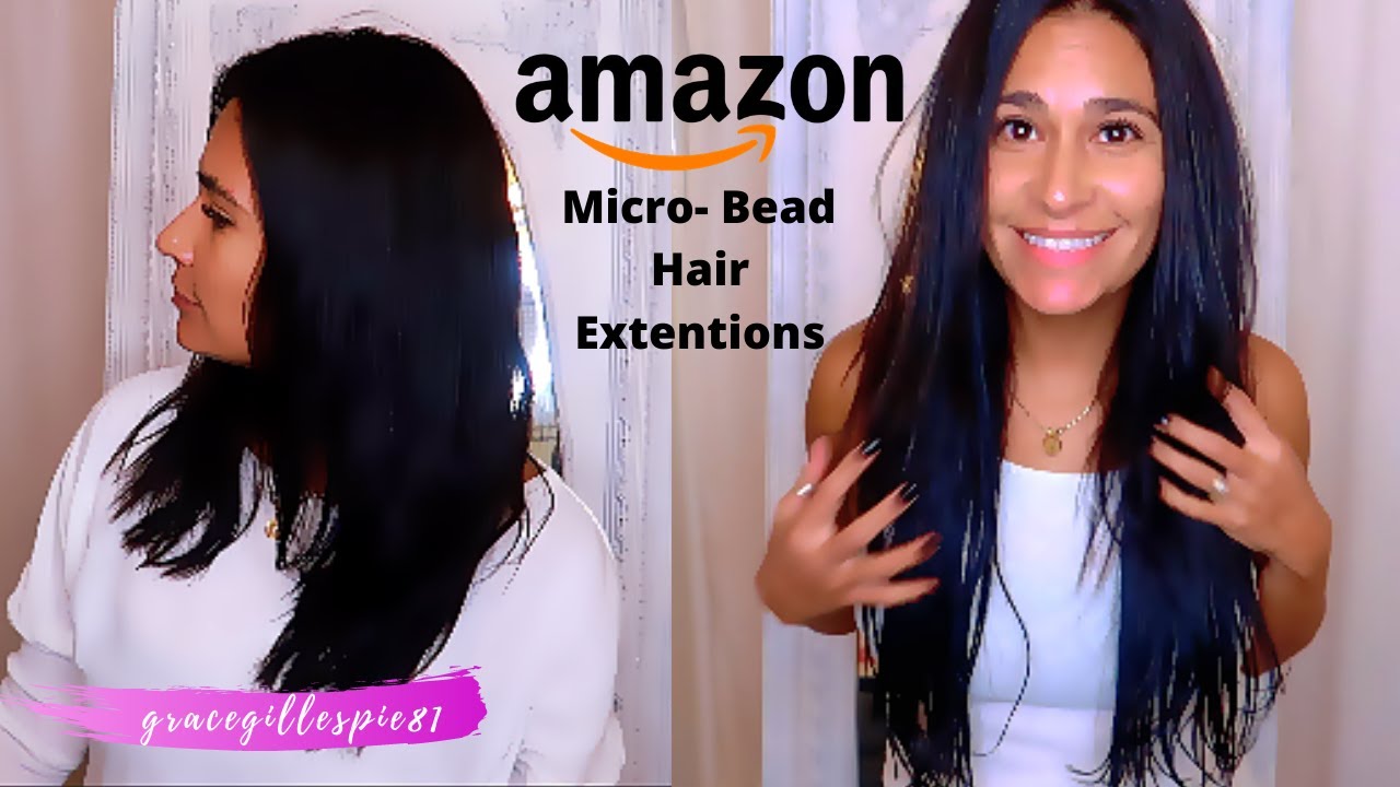 Microlink Extensions on Natural Hair | Install & Tutorial | Grace Gillespie