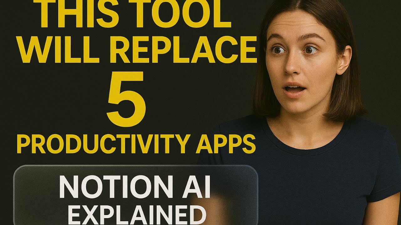 This Tool Will Replace 5 Productivity Apps | Notion AI Explained