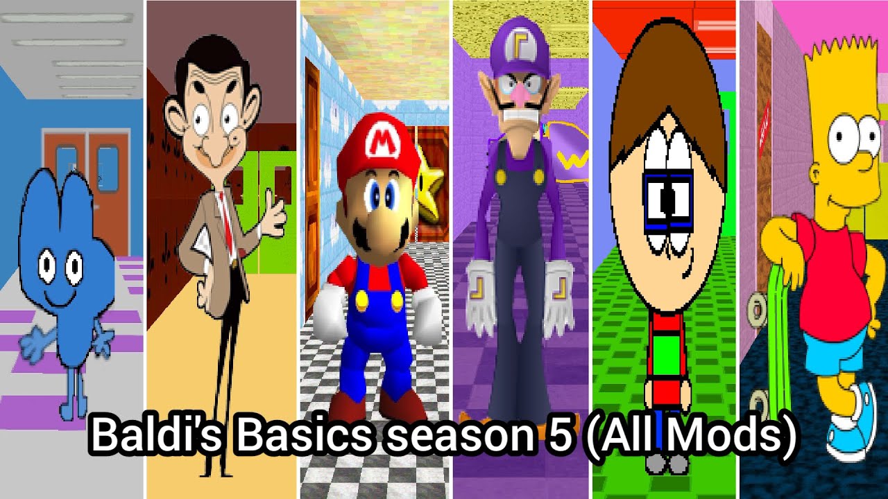 Baldi's Basics season 5 (All Mods)